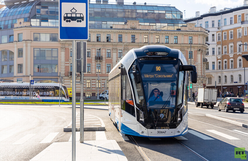 افتتاح أول خط ترام بدون شبكة تماس في روسيا