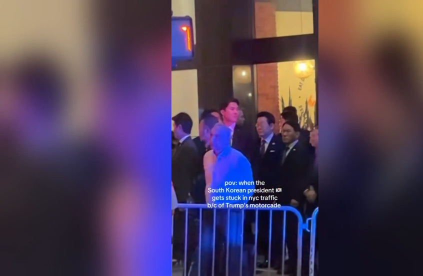 بعد ماكرون وأردوغان.. زعيم بلد آخر يقع في فخ موكب ترامب في نيويورك