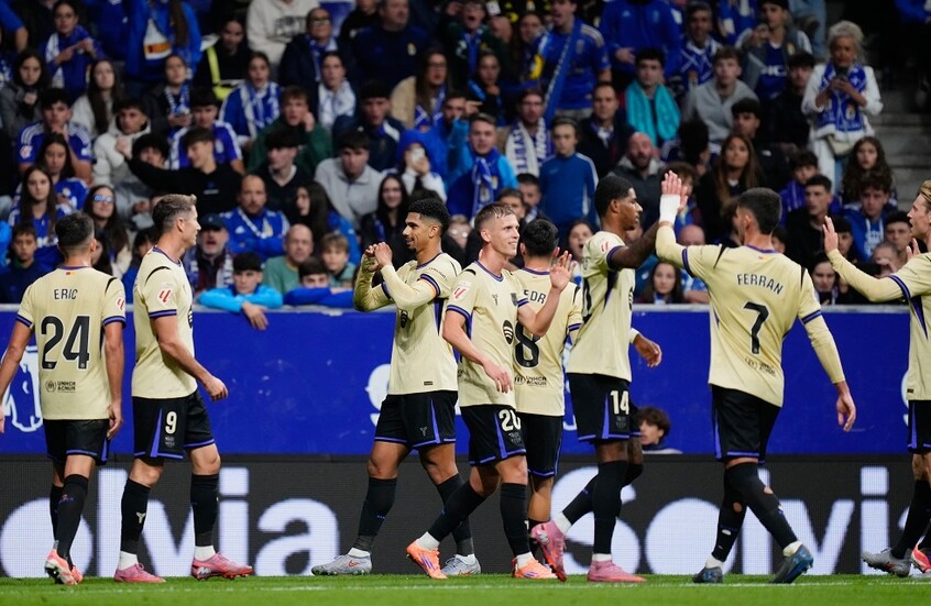 برشلونة يقلب الطاولة على ريال أوفييدو في عقر داره