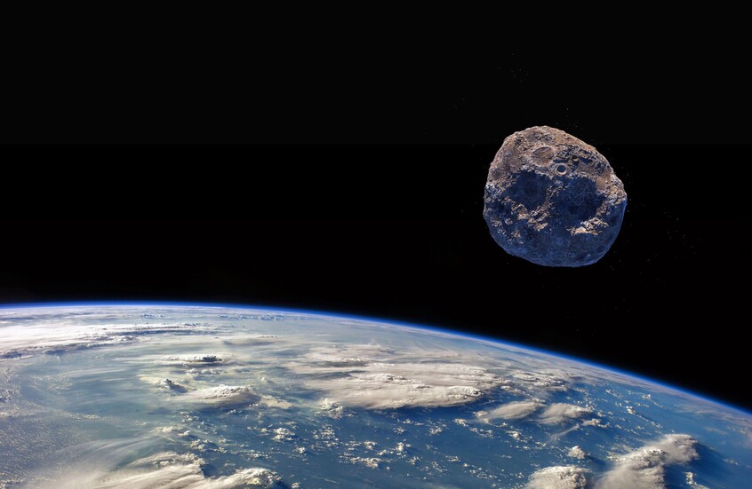 كويكب صغير مكتشف حديثا يمر بأمان قرب الأرض