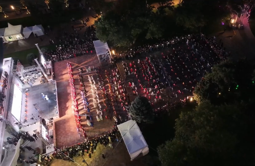 داغستان تسجل رقما قياسيا روسيا لأداء الرقصة القوقازية التقليدية