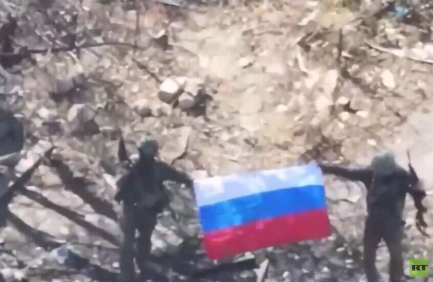 مشاهد من تحرير بلدة شاندريغولوفو في جمهورية دونيتسك