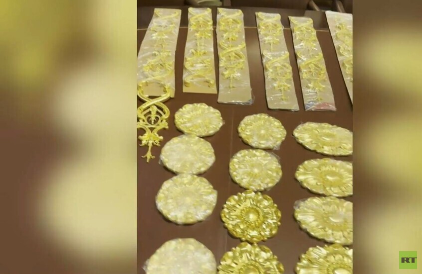 مشغولات ذهبية فاخرة في البيت الأبيض