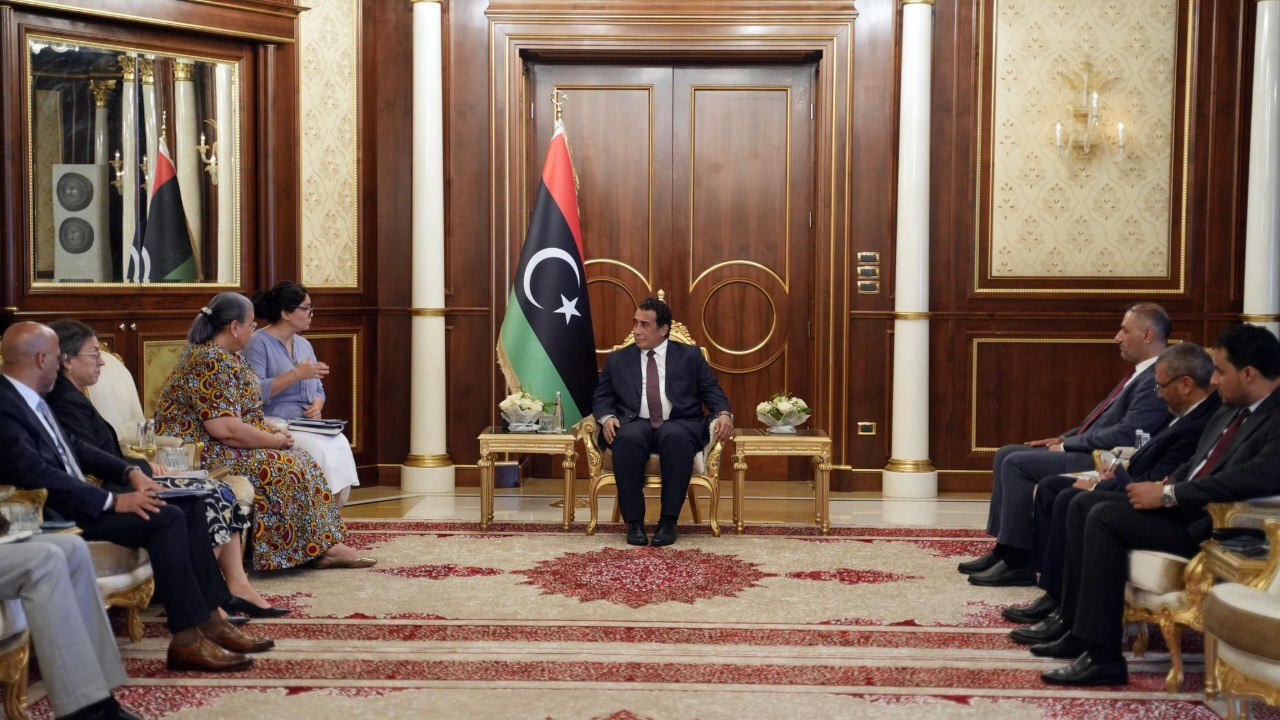 الرئاسي الليبي والمبعوثة الأممية يبحثان التهدئة السياسية والأوضاع الأمنية في طرابلس