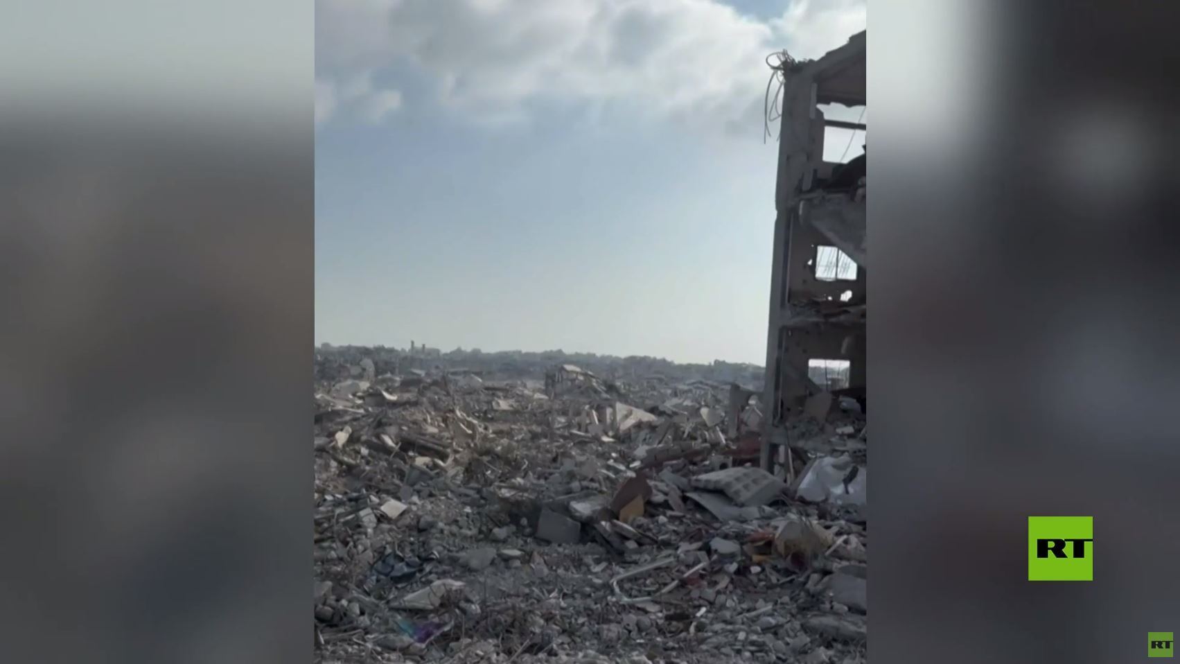 غزة.. مشاهد للدمار الهائل في حي الزيتون