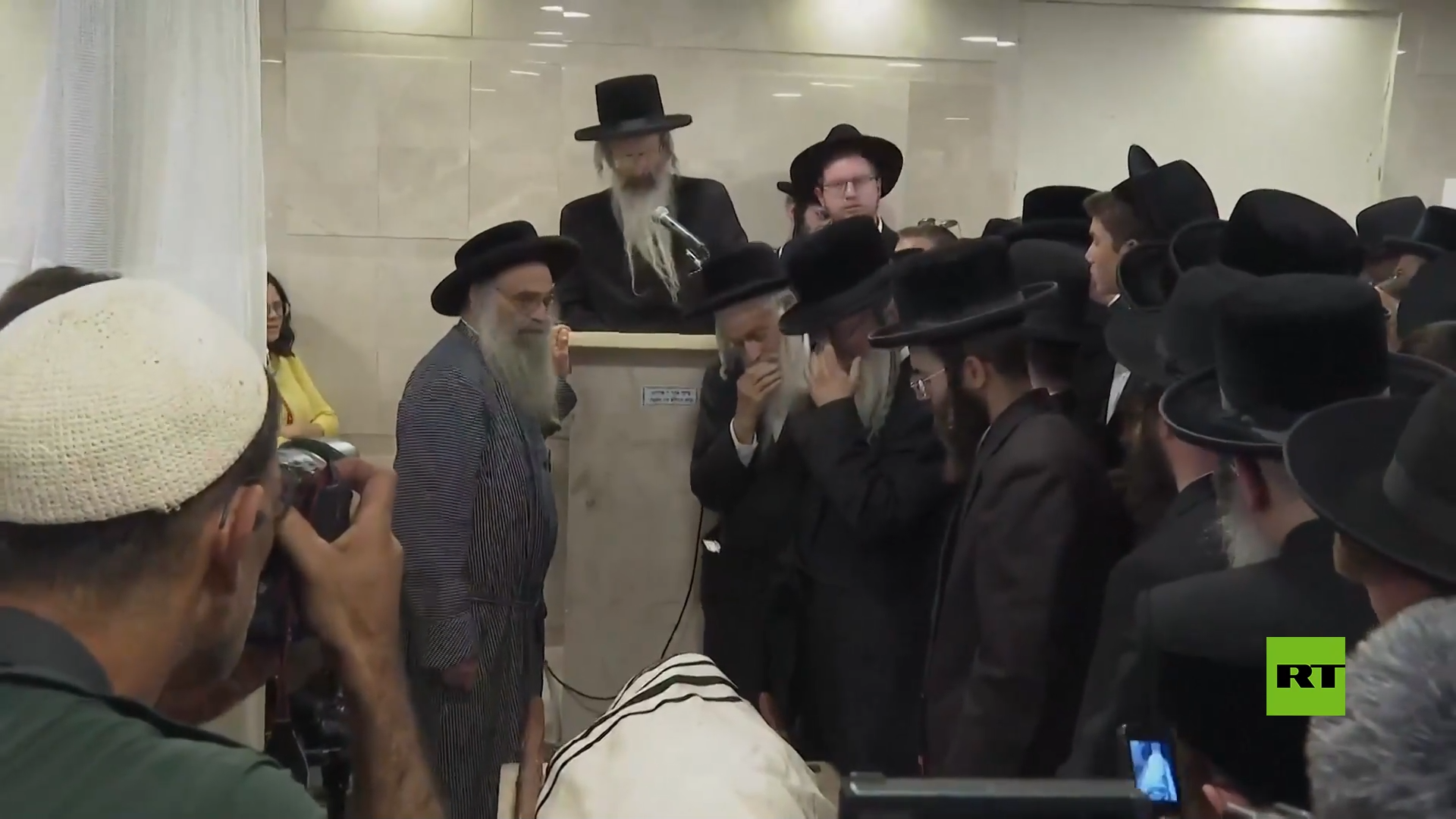 جنازة أحد ضحايا هجوم إطلاق النار في القدس
