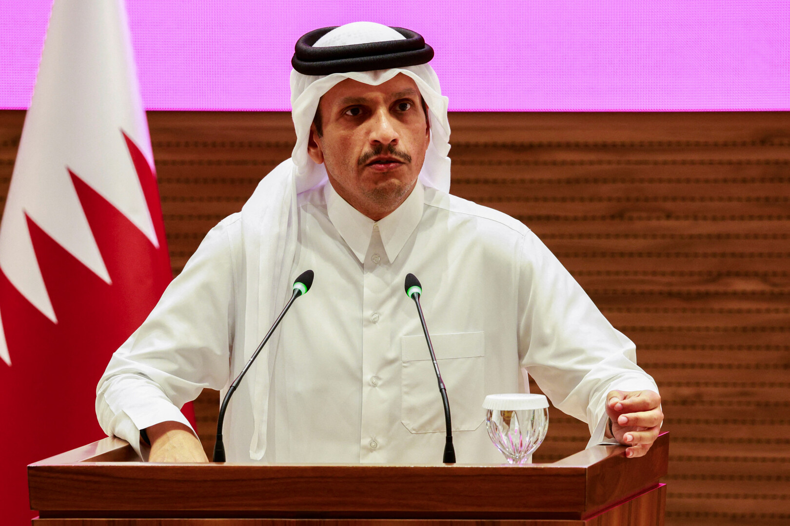 رئيس وزراء قطر: يجب تقديم نتنياهو للعدالة