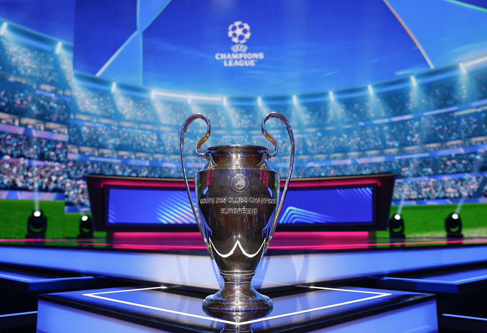 جدول وتوقيت مباريات الجولة الأولى من مرحلة الدوري بدوري أبطال أوروبا