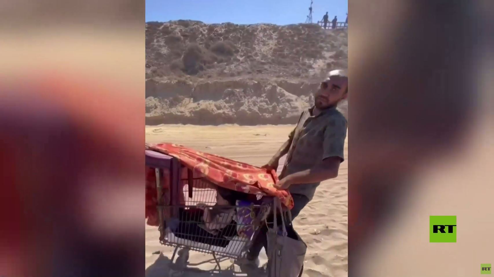 غزة.. مشاهد النزوح القاسية