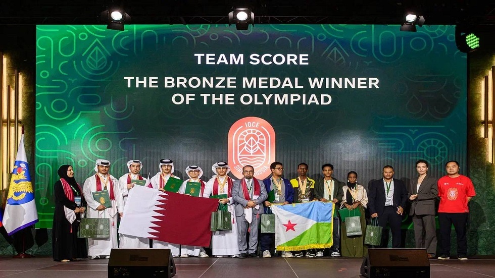 قطر ثالثة.. روسيا تحصد المركز الأول في الأولمبياد الدولي للبيئة والمناخ