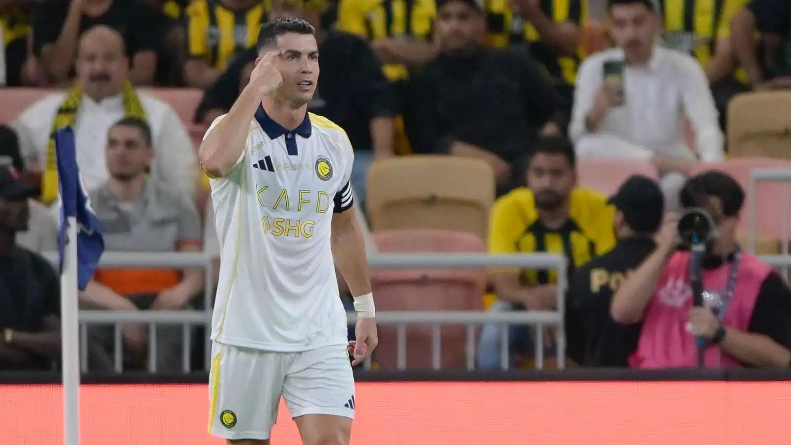 أول تعليق من كريستيانو رونالدو بعد هدفه في مرمى الاتحاد (صورة)