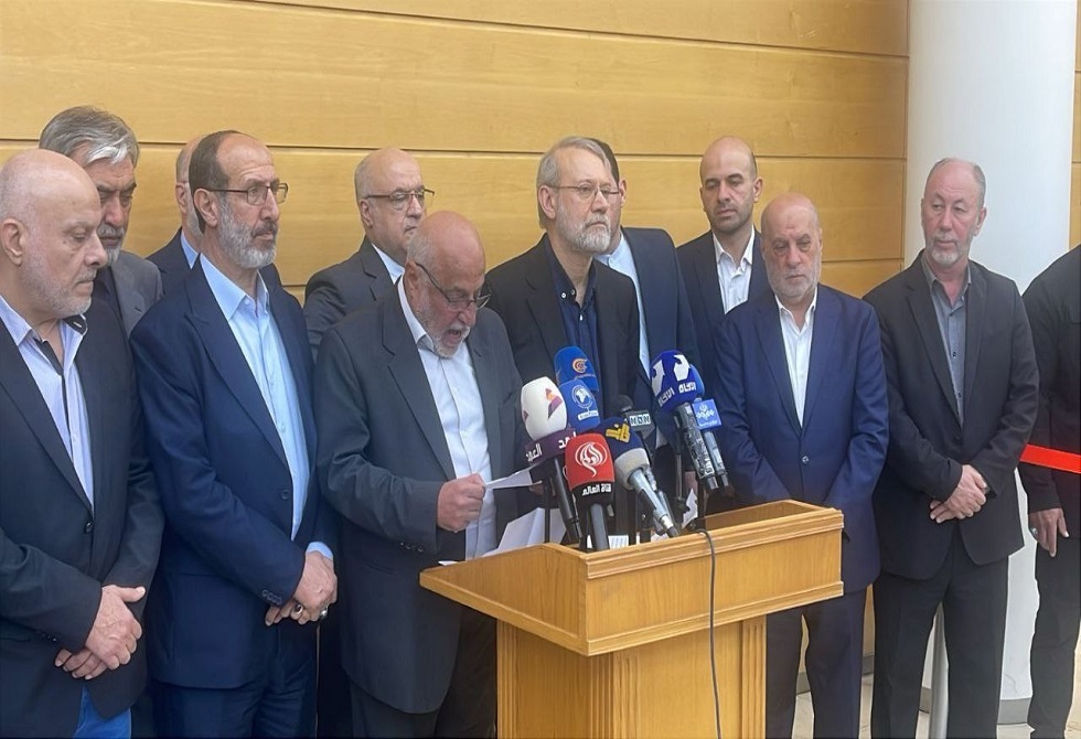 لاريجاني في ذكرى نصرالله: القصف الإسرائيلي على قطر نموذج لما قد تتعرض له دول المنطقة