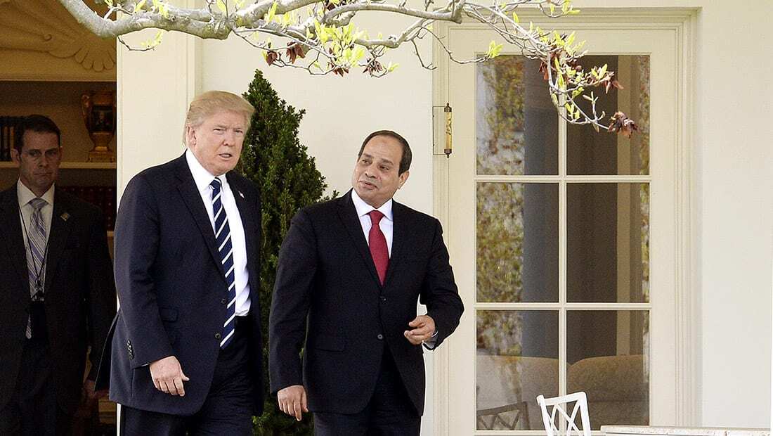 ترامب يكشف دور السيسي في رسم خطته لوقف حرب غزة