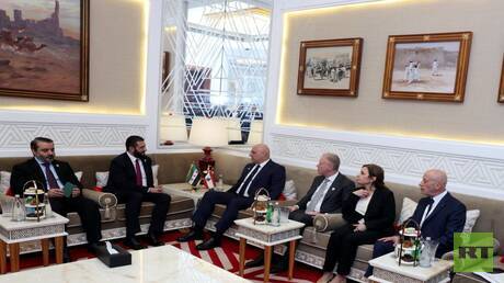  الرئيسان اللبناني والسوري يناقشان قضايا ترسيم الحدود البحرية والنازحين والموقوفين السوريين 