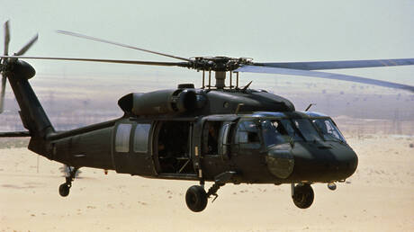 تحطم مروحية تابعة للجيش الأمريكي دون وقوع إصابات