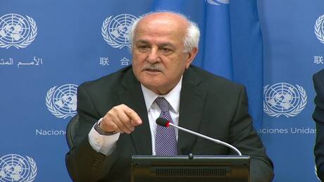 سفير فلسطين في الأمم المتحدة: الاعترافات الجديدة بدولة فلسطين تُشكِّل لحظة فارقة