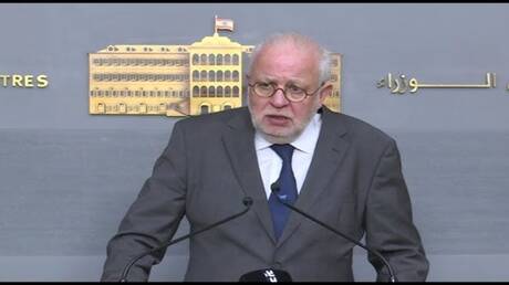 وزير العدل اللبناني: حصر السلاح بيد الشرعية شرطٌ أساسي لبناء الدولة