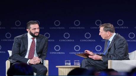  الشرع: نرفص الدخول في معركة مع تل أبيب ونبحث عن وسائل للعيش المشترك 