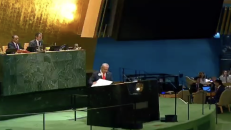 بالفيديو.. صفعة دبلوماسية لنتنياهو.. مقاطعة واسعة تعم قاعة الأمم المتحدة أثناء خطابه