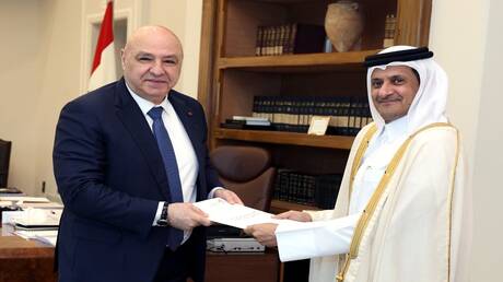 لبنان: رئيس الجمهورية يتسلم رسالة دعم قطرية 