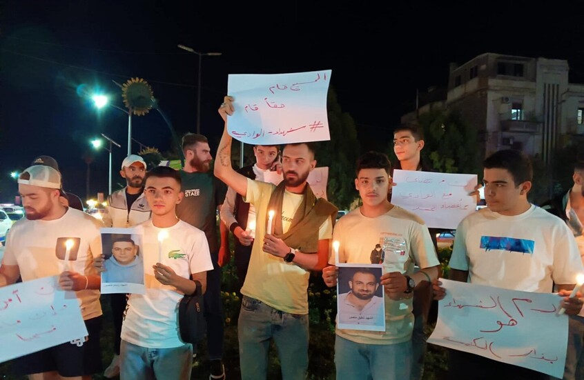 سوريا.. شموع ومسيرات تضامن مع ضحايا هجوم وادي النصارى بحمص (فيديو+ صور)