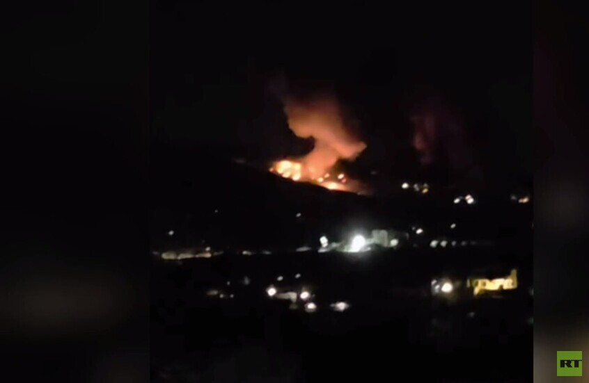 جنوب لبنان.. طائرات حربية إسرائيلية تستهدف تلال علي الطاهر المحيطة بمدينة النبطية