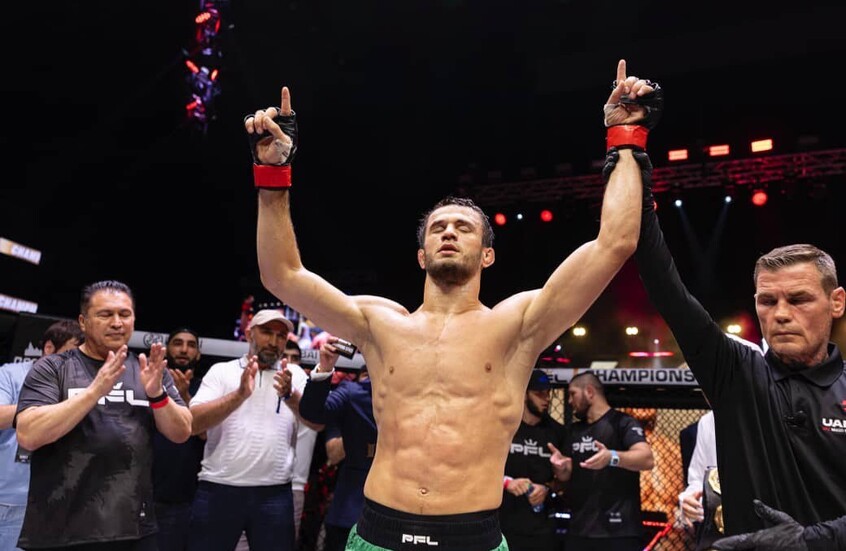 نور محمدوف وأندرسون يتوجان بلقبيهما العالميين في الجولة الثانية من "طريق الأبطال" إلى دبي