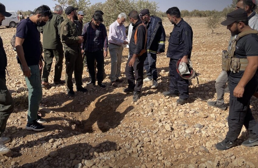 سوريا.. اكتشاف مقابر جماعية بريف حمص الشمالي الشرقي تضم رفات نحو 16 شخصا مجهولي الهوية (صور)