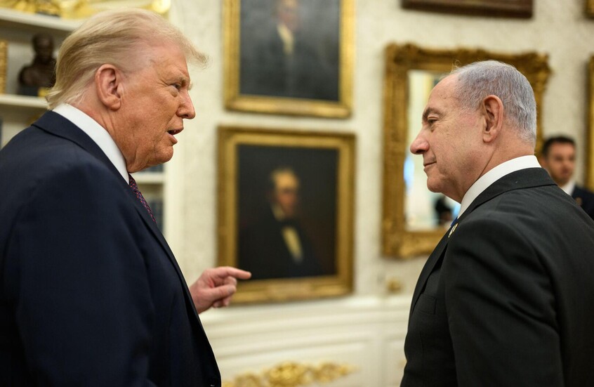 "أكسيوس": ترامب تحدث مع نتنياهو قبل دعوته لإسرائيل لوقف قصف غزة