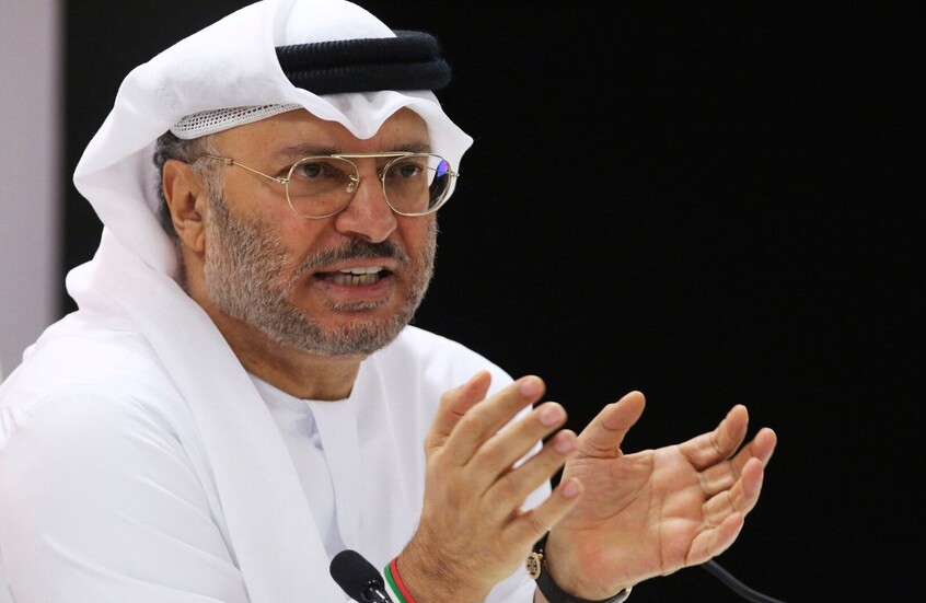 قرقاش: كل الأنظار على غزة اليوم