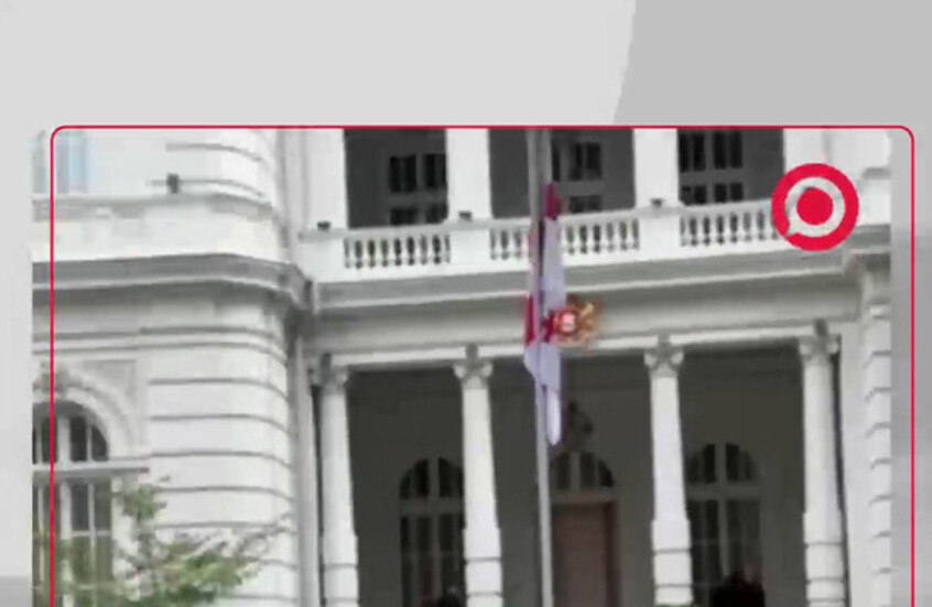 مشاهد لمحيط القصر الرئاسي في تبليسي بعد ليلة صاخبة من الاحتجاجات بجورجيا