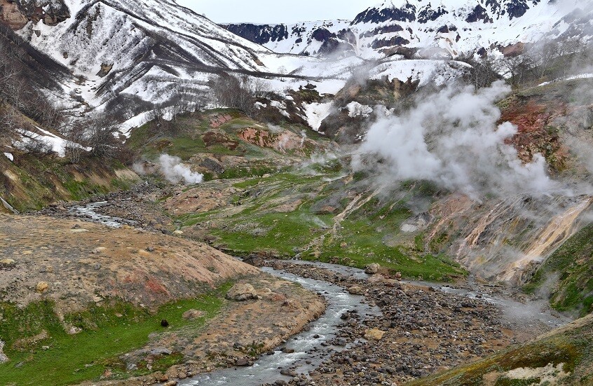 عودة سالمة لمجموعة سياح فقد الاتصال بهم في كامتشاتكا
