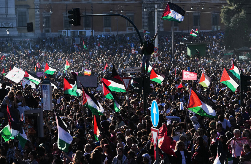 إيطاليا.. بولونيا تنتفض دعما لقطاع غزة تحت شعار "عاش السابع من أكتوبر"