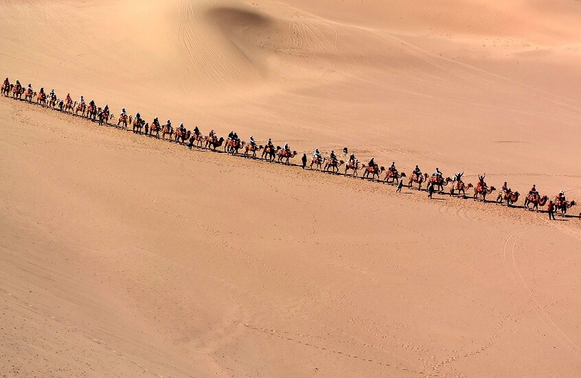 غوبي قديما: بحيرات ومستوطنات بشرية تكشف عن تاريخ الصحراء القاسية