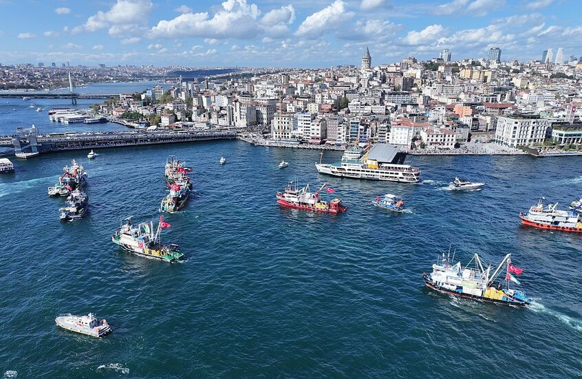 تركيا: هجوم إسرائيل على أسطول الحرية عمل قرصنة وانتهاك صارخ للقانون الدولي