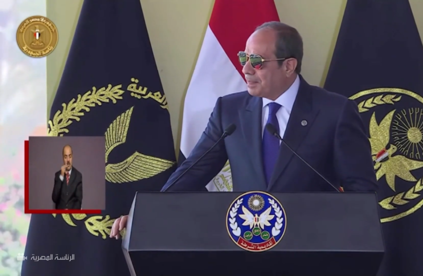 السيسي: محدش يقدر يعمل حاجة مع مصر.. ويوجه رسالة لترامب