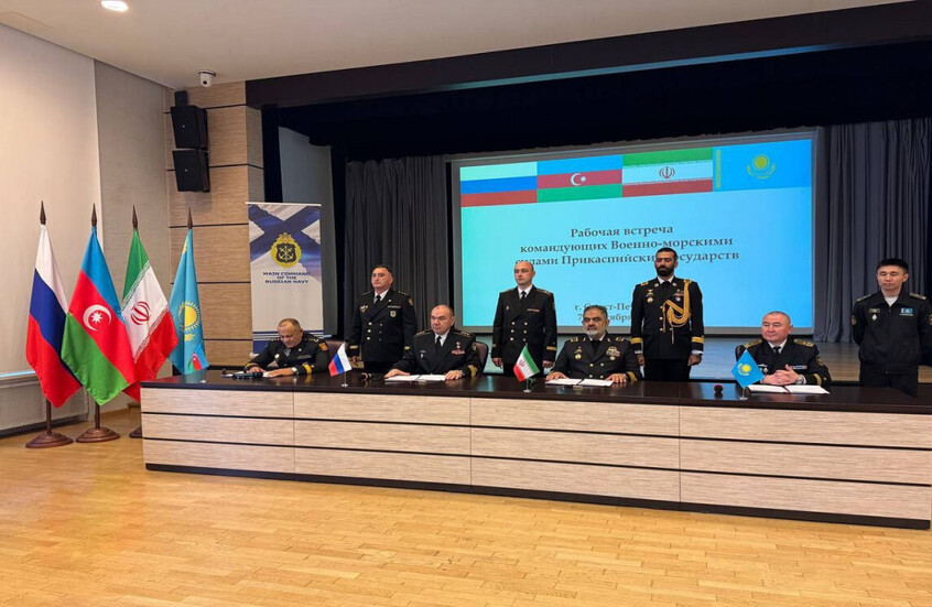 سفارة إيران بموسكو تعلن عن اتفاق بحري استراتيجي بين دول قزوين لمنع التدخل الخارجي