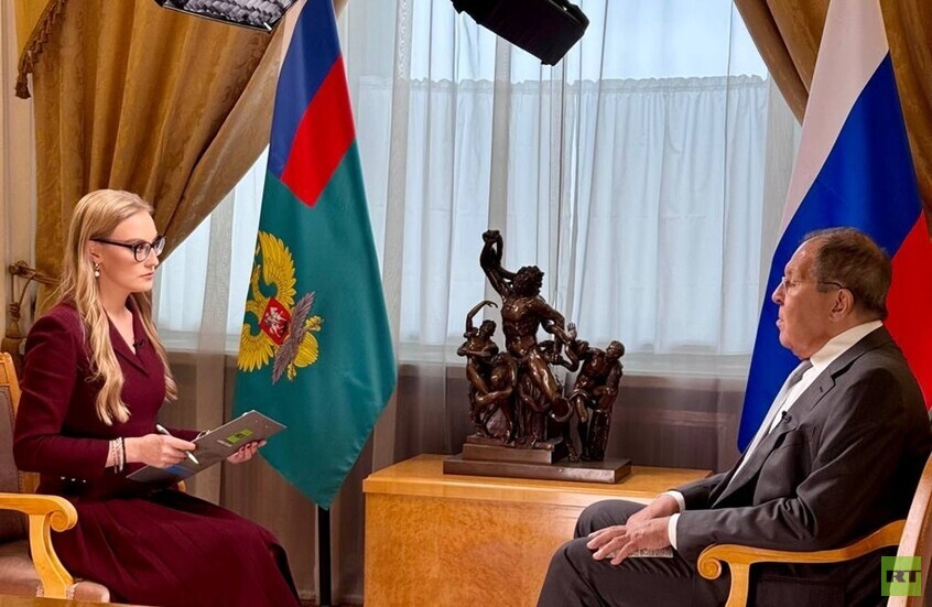 لافروف لـRT: الوضع في غزة كارثي والضحايا الفلسطينيون تجاوزوا ضحايا أوكرانيا منذ 2014