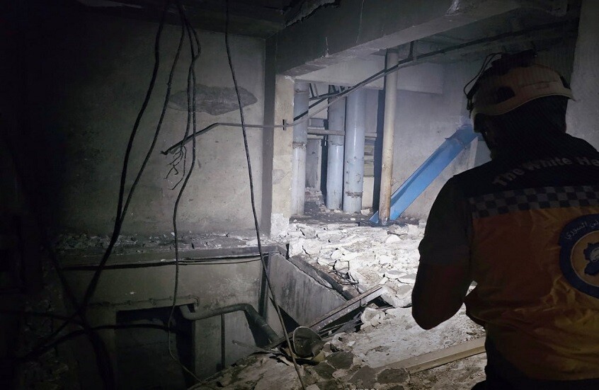 "سانا": 7 مصابين في انفجار بصوامع السبينة في دمشق (صور + فيديو)