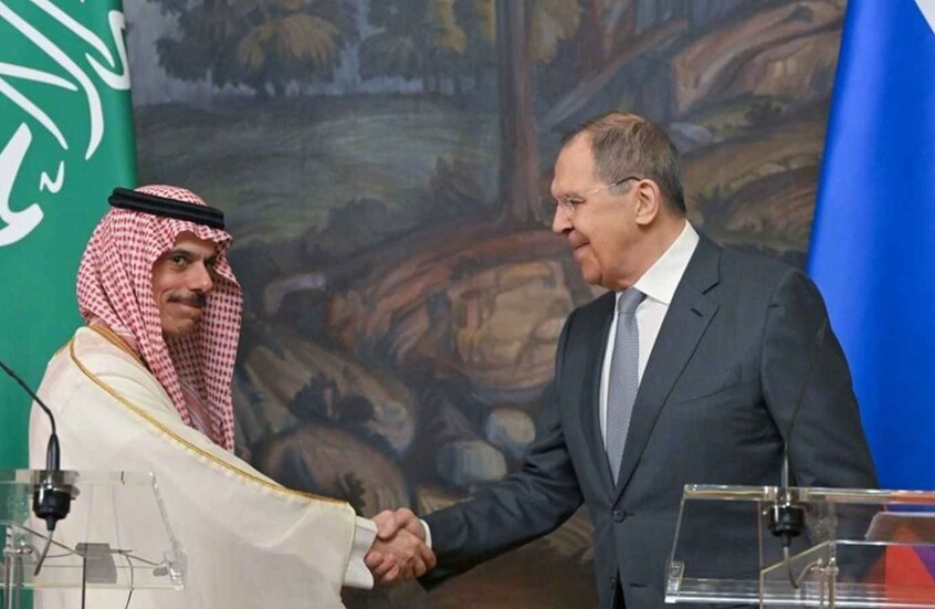 لافروف: موقف بن سلمان حول فلسطين ثابت.. وتربطنا بالسعودية روابط تاريخية