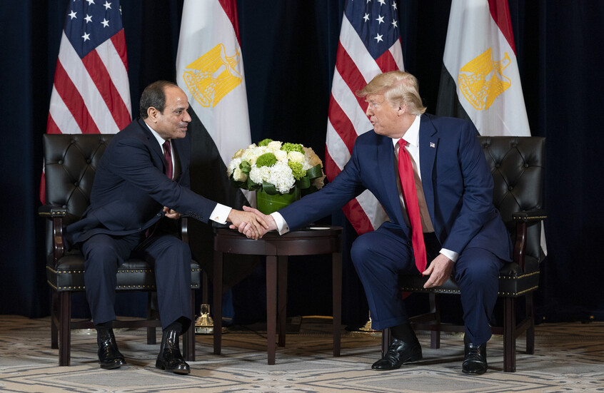 الرئاسة المصرية: السيسي يشدد خلال اتصال مع ترامب على تنفيذ اتفاق وقف الحرب في قطاع غزة بكل مراحله