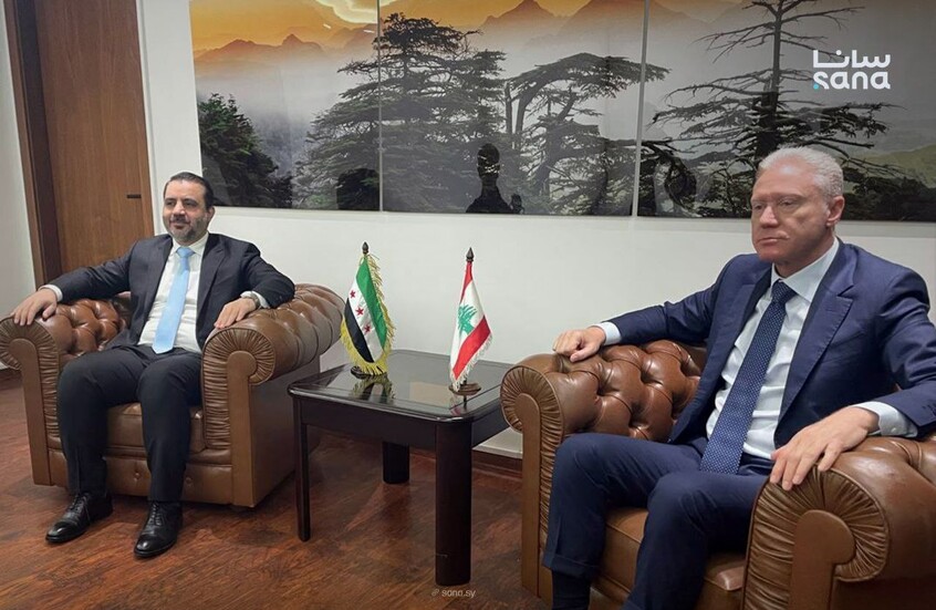 وزيرا الخارجية اللبناني والسوري يلتقيان في بيروت