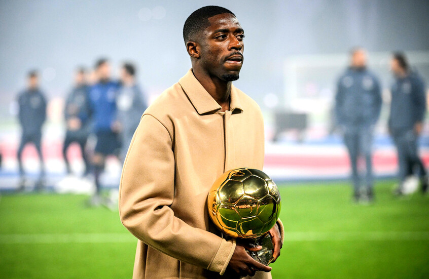 رئيس "يويفا" يفجر الجدل.. ديمبيلي لم يكن الأحق بالكرة الذهبية!