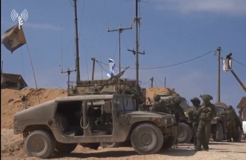 بالفيديو.. الانسحاب الإسرائيلي إلى "الخط الأصفر"