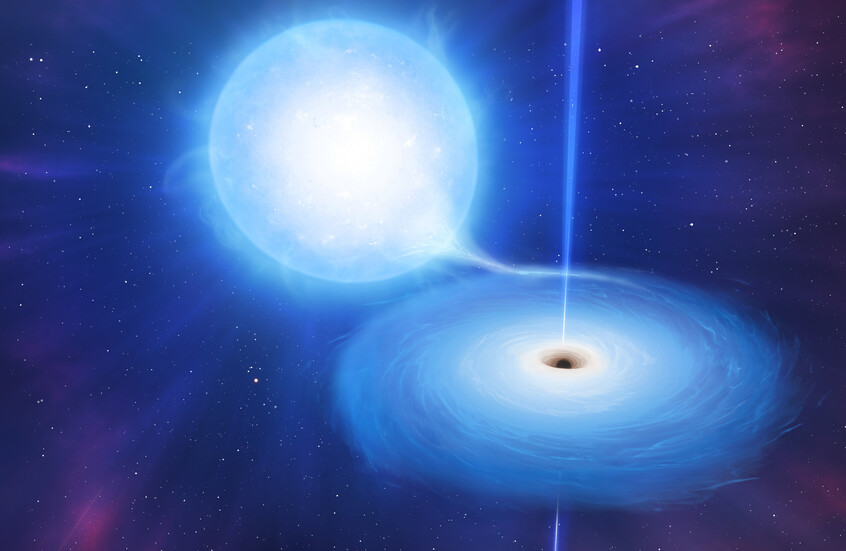 لأول مرة في التاريخ.. رصد "مواجهة سماوية" بين ثقبين أسودين يدوران حول بعضهما