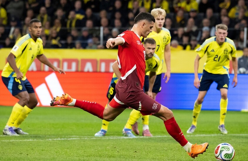 تصفيات مونديال 2026.. سويسرا تهزم السويد في عقر دارها