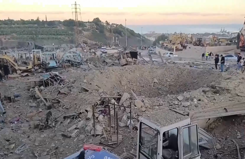 جنوب لبنان.. دمار كبير جراء غارة إسرائيلية