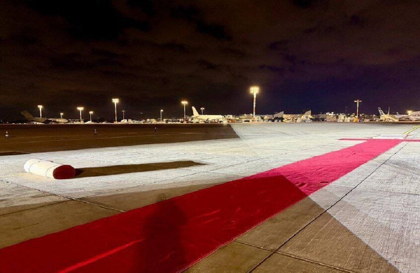 سجادة حمراء مميزة ومراسم مهيبة تنتظر وصول ترامب إلى إسرائيل