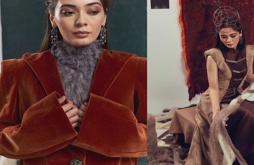 مصممة روسية تفتتح عرضها الأول في أسبوع الموضة في نيودلهي (صور)