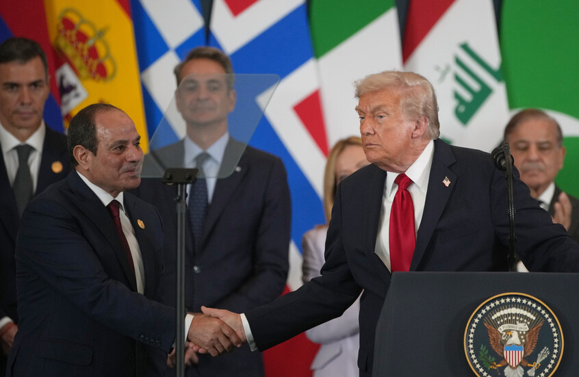 الرئيس المصري: نشهد لحظة تاريخية فارقة ونأمل أن تكون حرب غزة الأخيرة في المنطقة